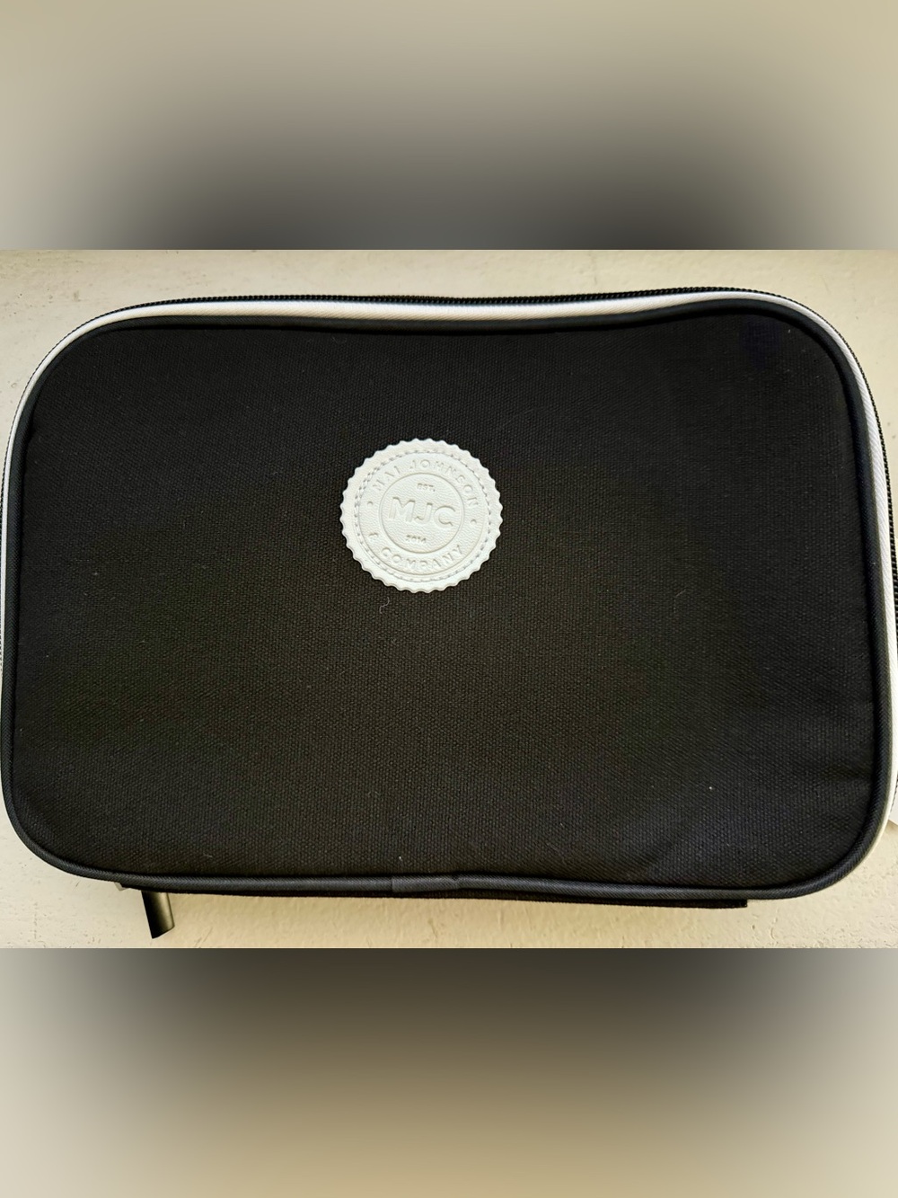 Black Men's Travel Organizer Pouch